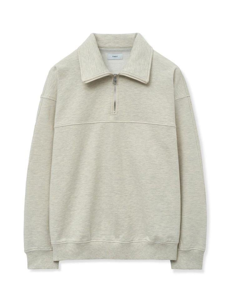 Sandstone - Suede Patch Pocket Oversized Polo