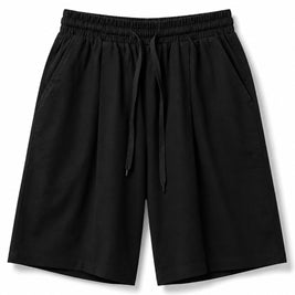Cotton Linen Blend Shorts