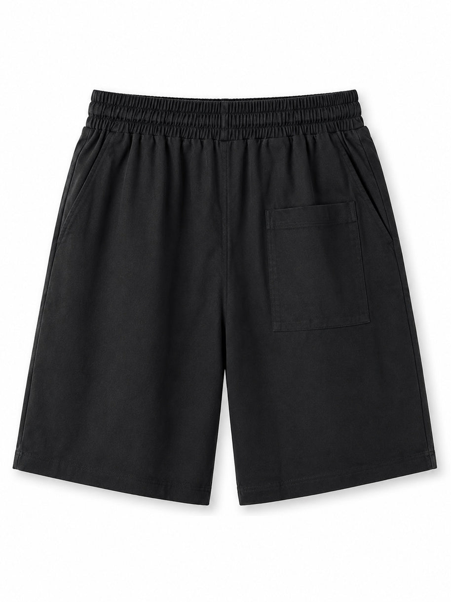 Cotton Linen Blend Shorts