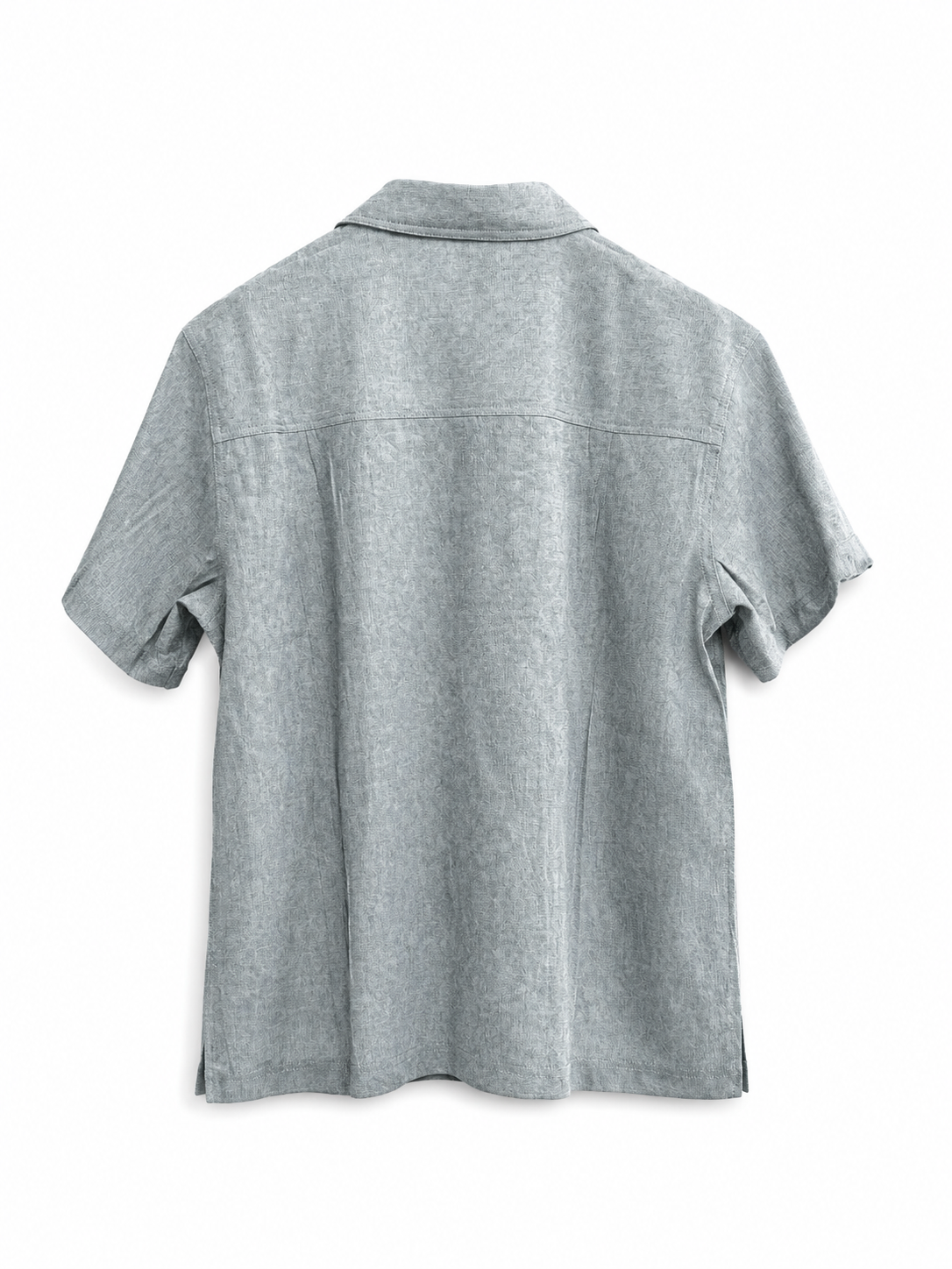THE DOUBLE BUTTON SHIRT — NAMI · Grey