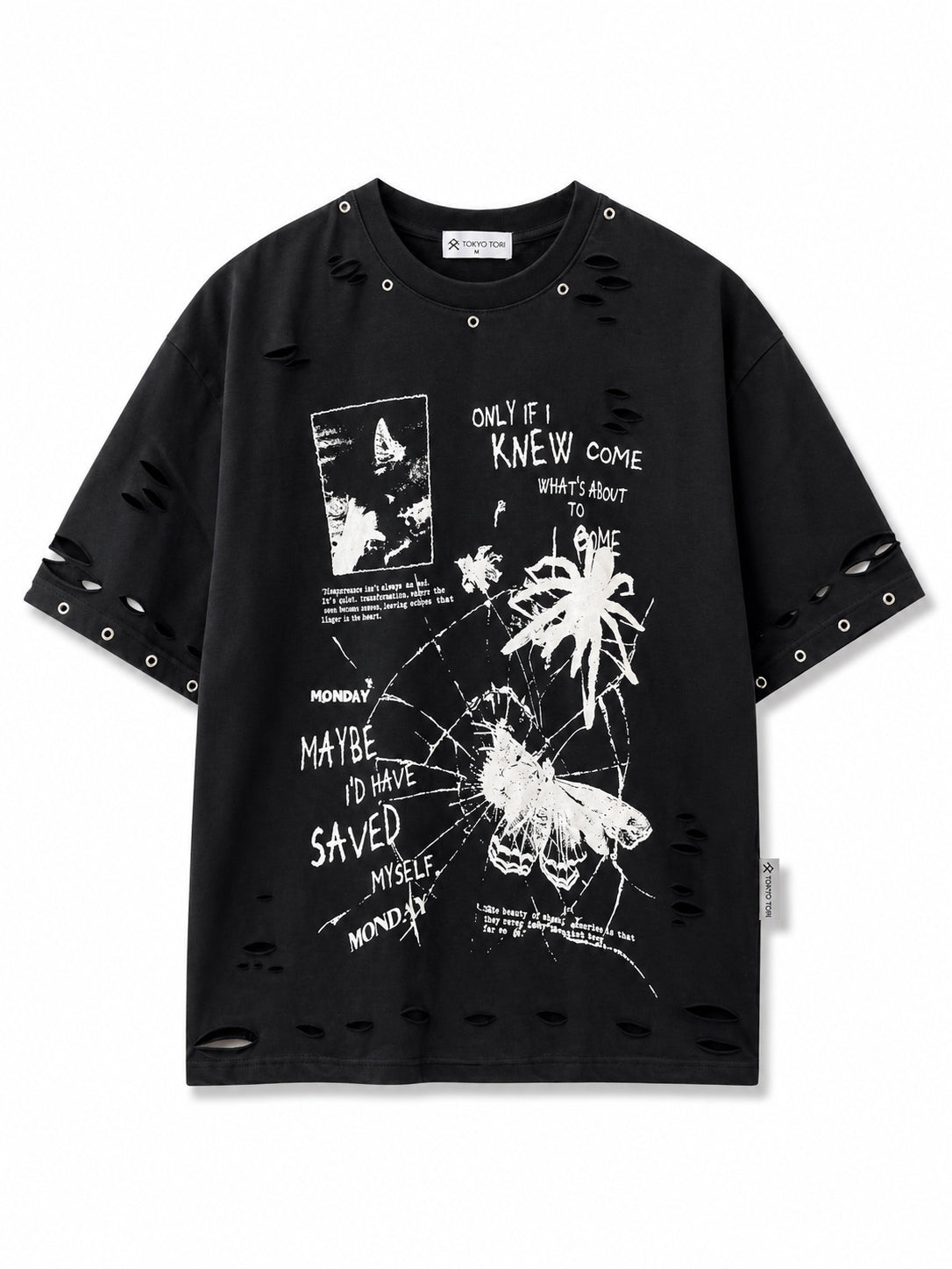 THE SHADOW TEE — KAGE BLACK