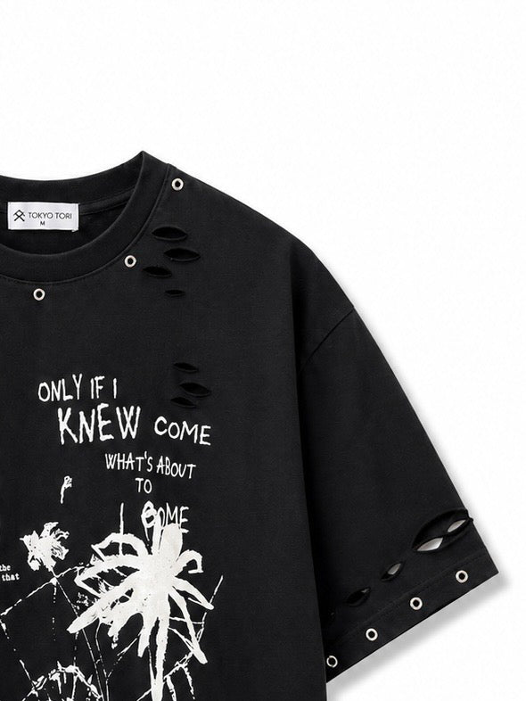 THE SHADOW TEE — KAGE BLACK