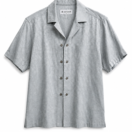 THE DOUBLE BUTTON SHIRT — NAMI · Grey