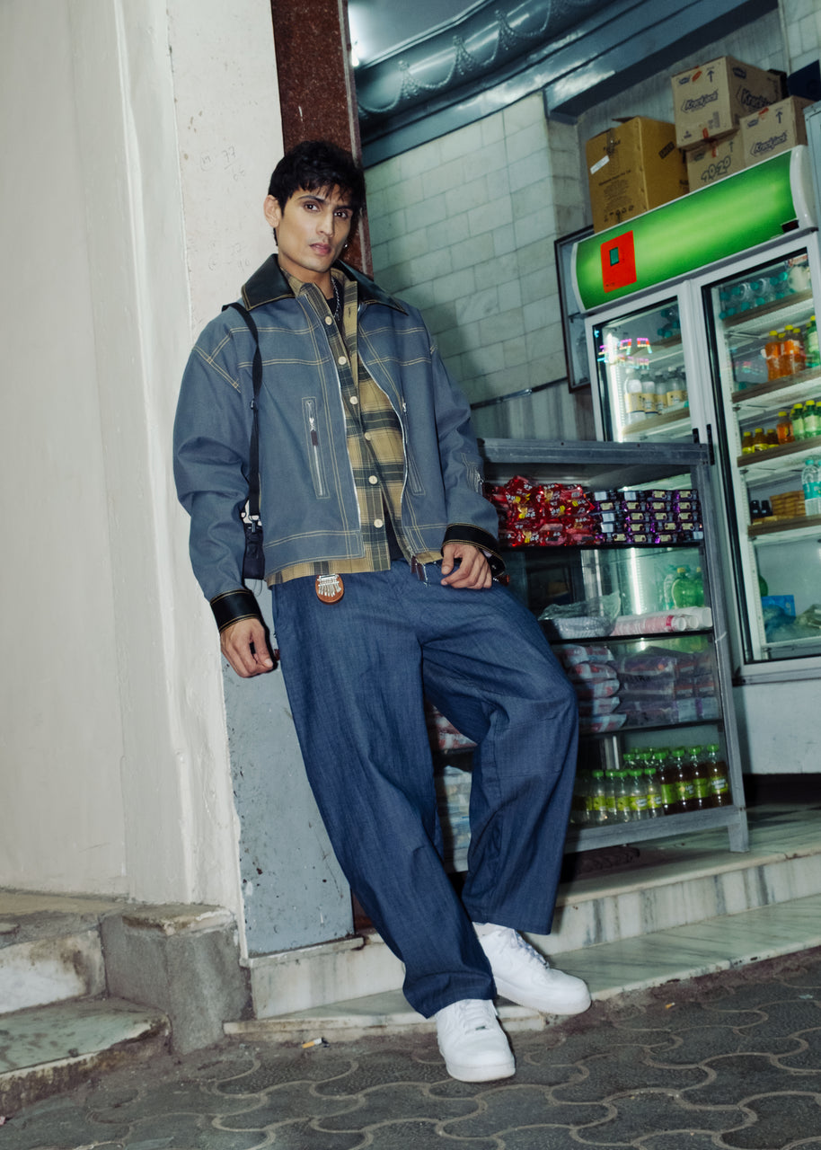 BARREL DENIM PANT