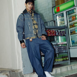 BARREL DENIM PANT