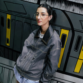 UNLICENSED JACKET CONCRETE ASH