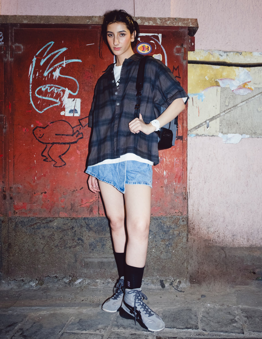 BACKSTREET DARK PLAID SHIRT