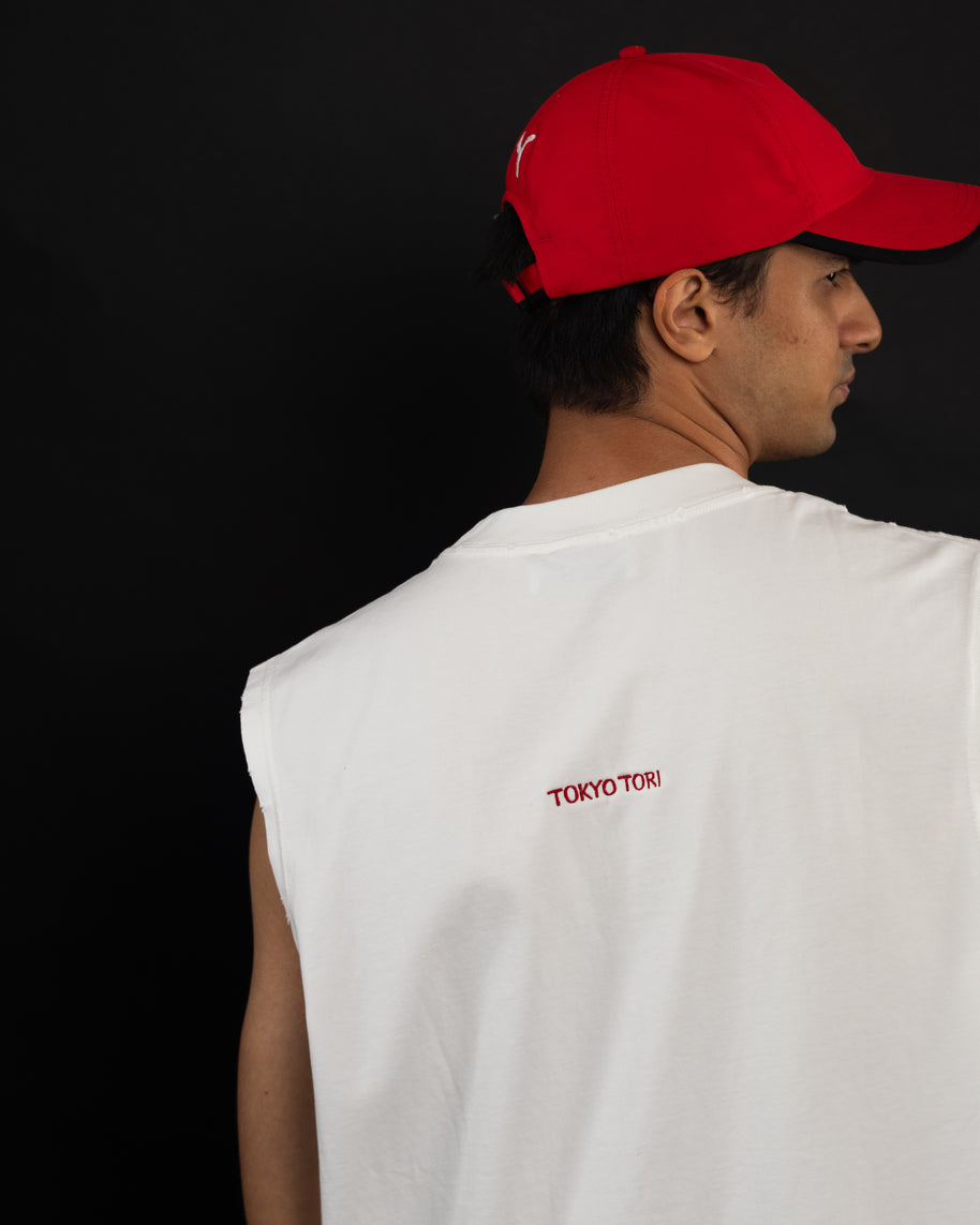 THE TONED TEE — HOSHI · White
