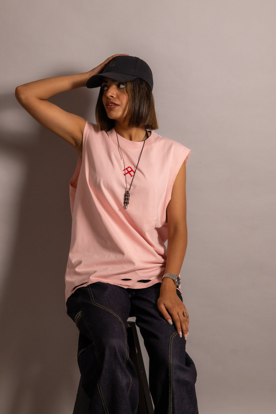 THE TONED TEE — HOSHI · Pink