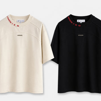 THE STITCH TEE — NUI CREAM