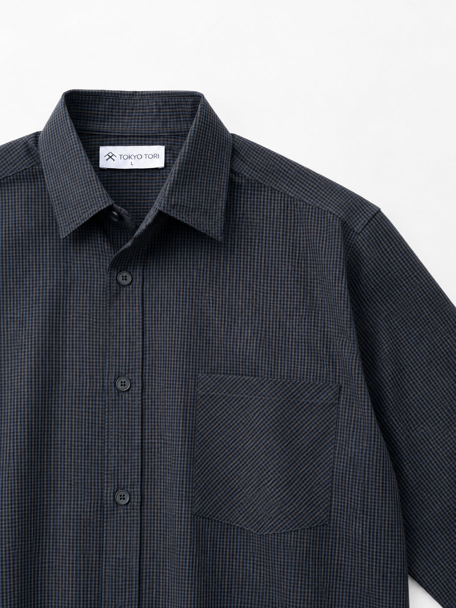 THE STRIPE CO-ORD - SHIRT SHIKAKU
