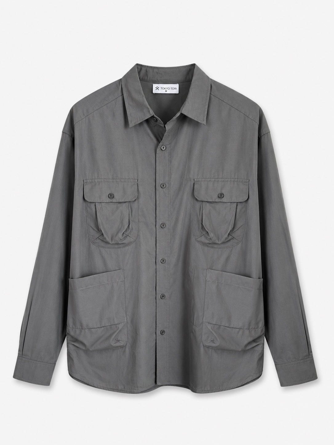 THE FIELD SHIRT - NOHARA SLATE GREY