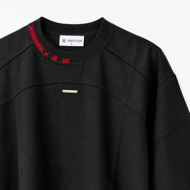 THE STITCH TEE — NUI BLACK