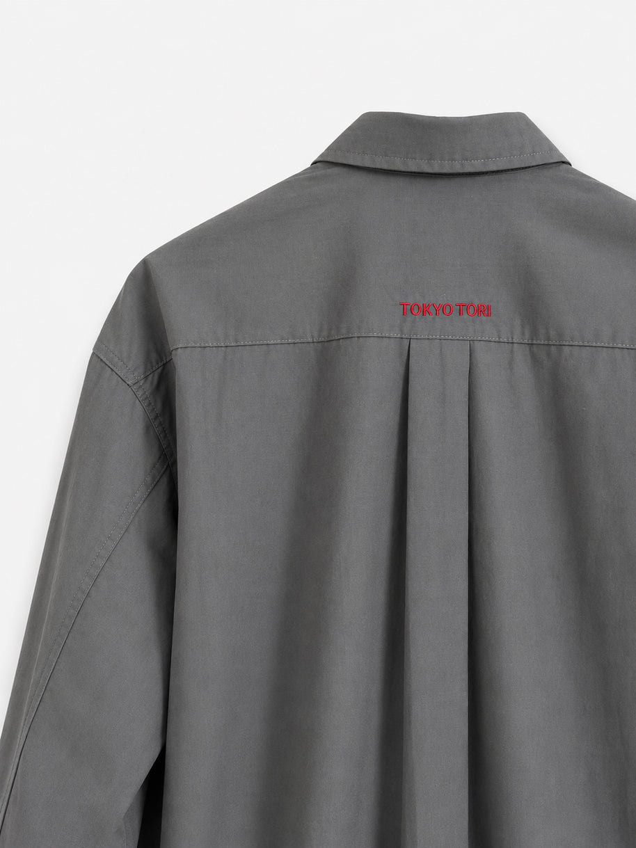 THE FIELD SHIRT - NOHARA SLATE GREY