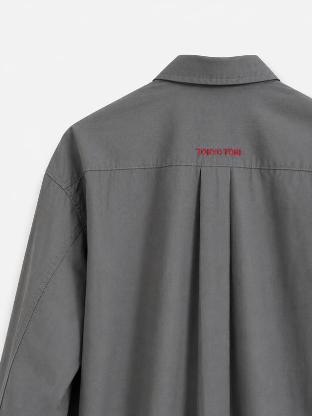 THE FIELD SHIRT - NOHARA SLATE GREY