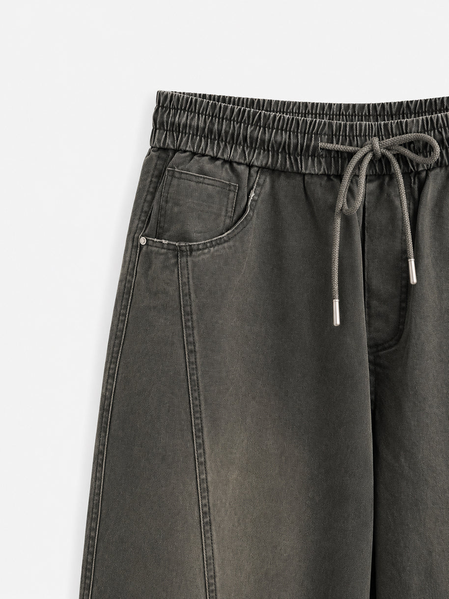 THE WASHED PANT — KEMURI SMOKE OLIVE