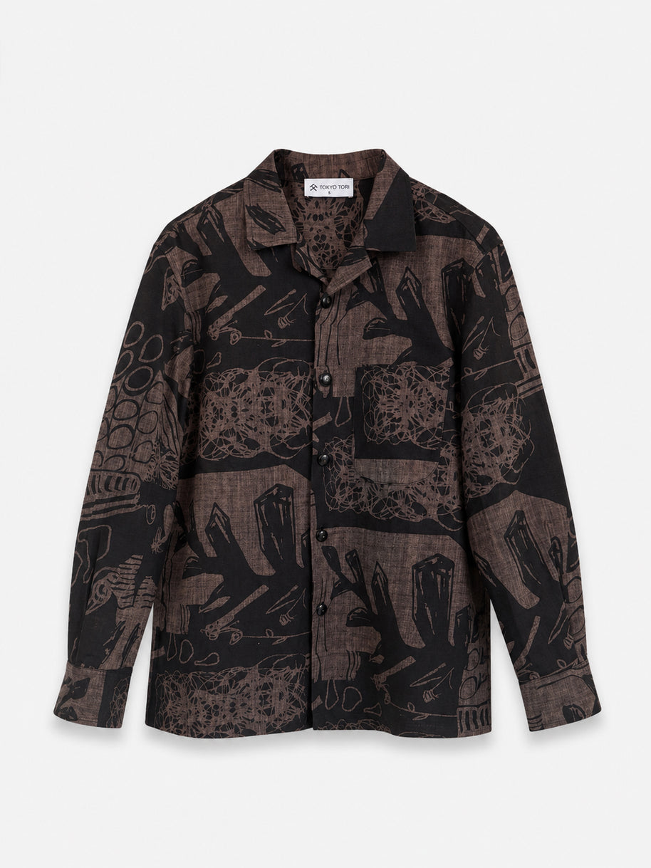 THE PRINT SHIRT - KARASU