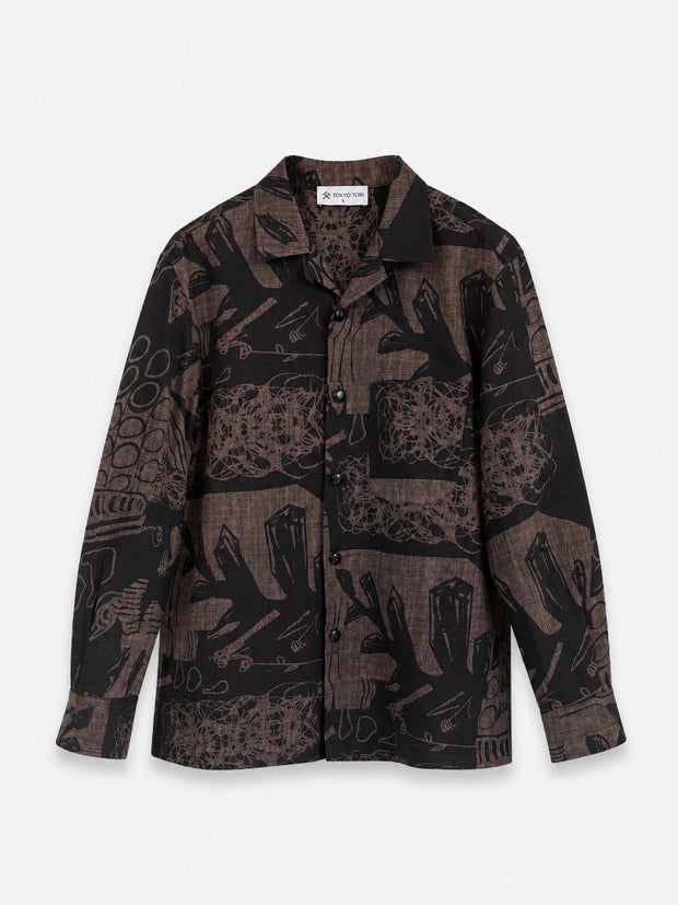THE PRINT SHIRT - KARASU