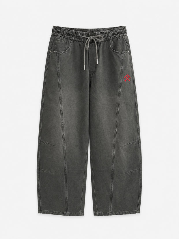 THE WASHED PANT — KEMURI SMOKE OLIVE