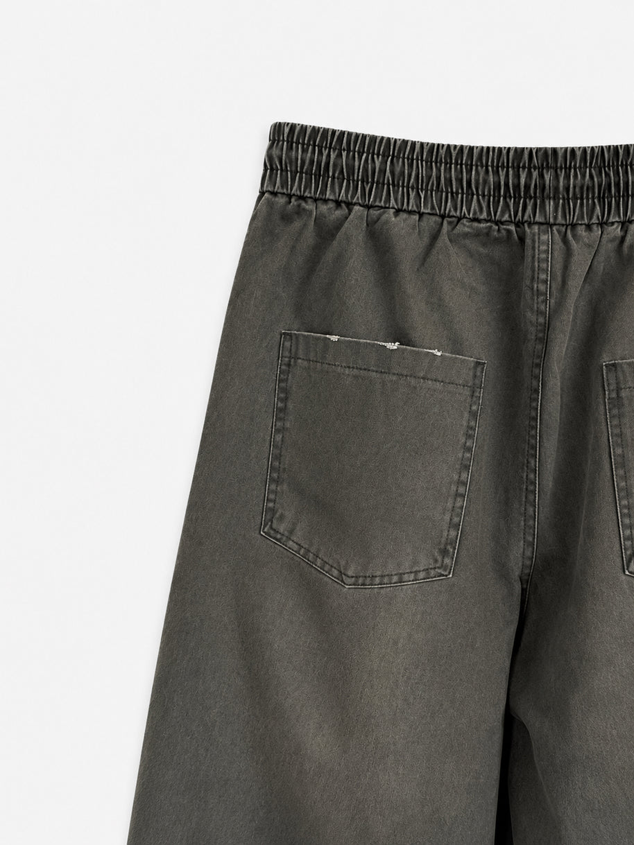 THE WASHED PANT — KEMURI SMOKE OLIVE