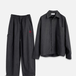 THE STRIPE CO-ORD - SHIRT SHIKAKU