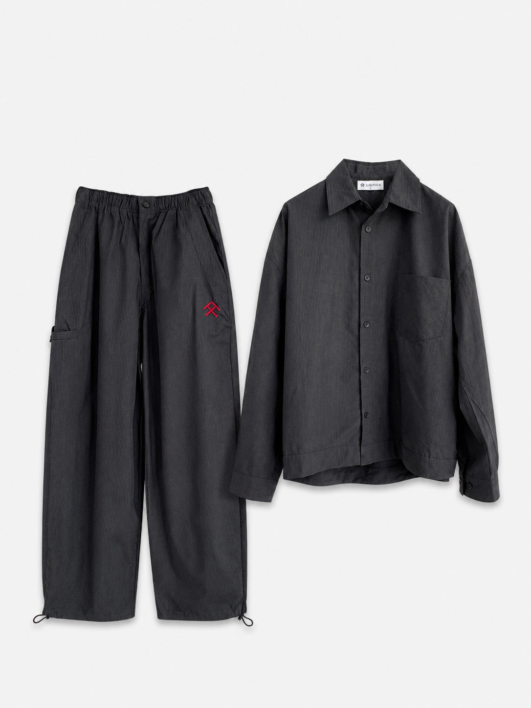 THE STRIPE CO-ORD - SHIRT SHIKAKU