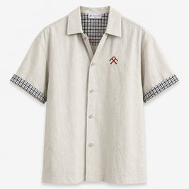THE CAMP SHIRT — KIRI GREY