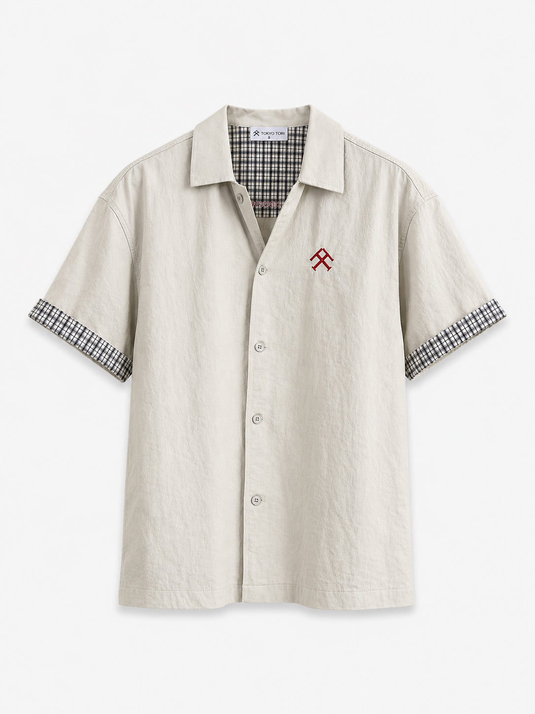 THE CAMP SHIRT — KIRI GREY