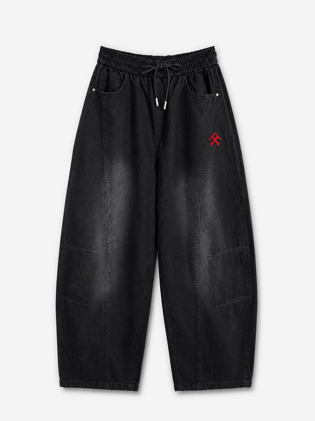 THE WASHED PANT — KEMURI INK BLACK