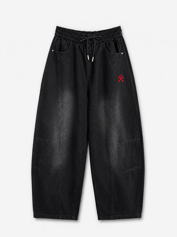 THE WASHED PANT — KEMURI INK BLACK