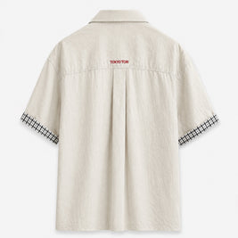 THE CAMP SHIRT — KIRI GREY