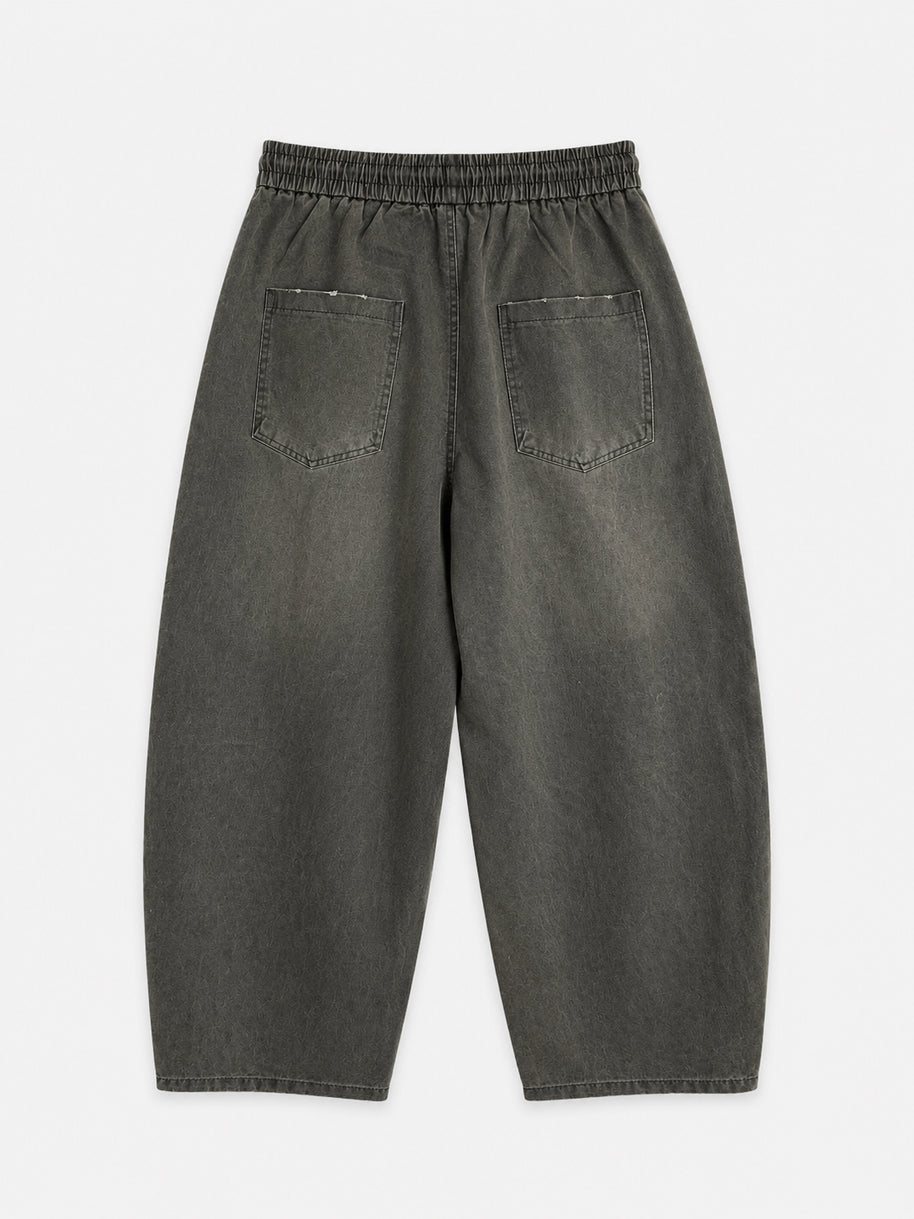 THE WASHED PANT — KEMURI SMOKE OLIVE