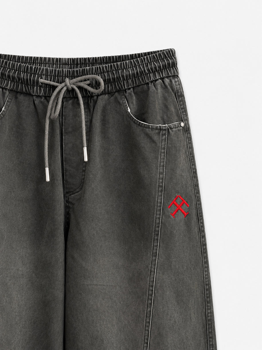 THE WASHED PANT — KEMURI SMOKE OLIVE