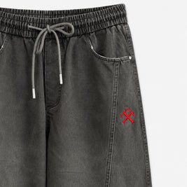 THE WASHED PANT — KEMURI SMOKE OLIVE