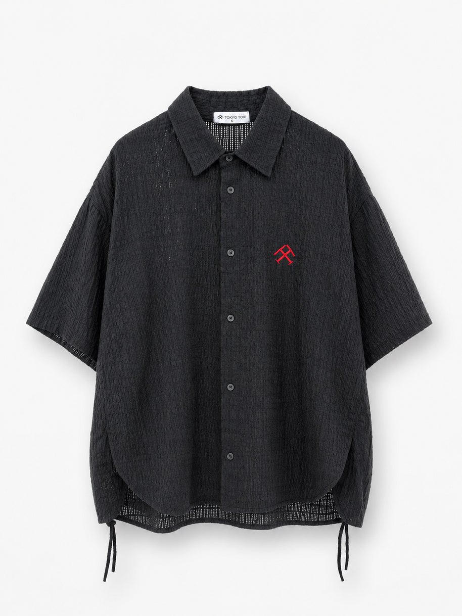 THE OPEN WEAVE SHIRT - 'KAZE'