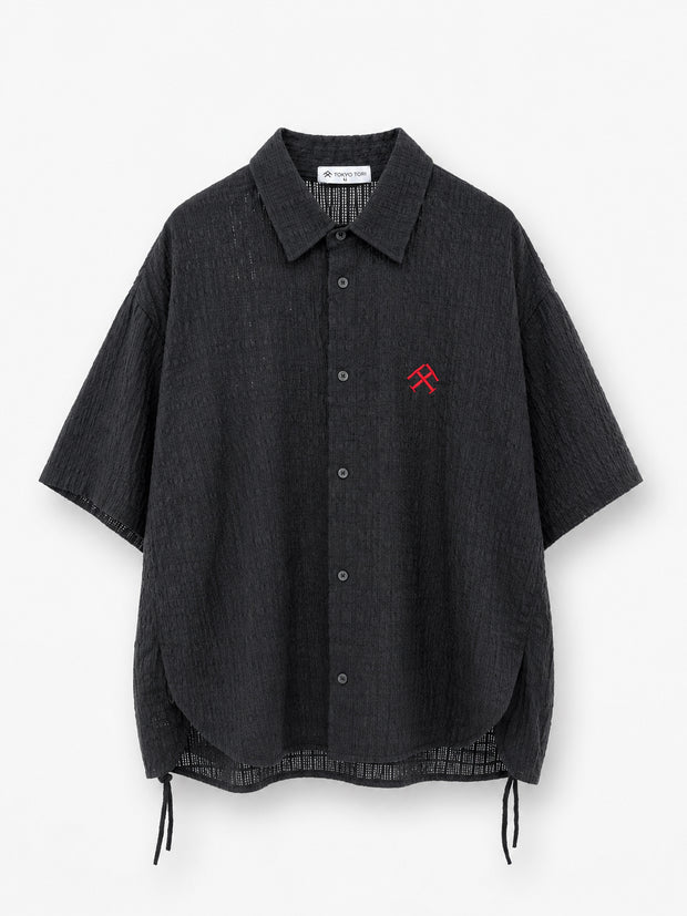 THE OPEN WEAVE SHIRT - 'KAZE'