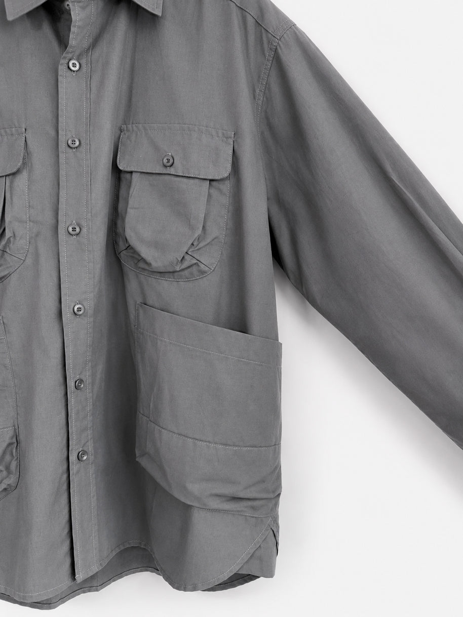 THE FIELD SHIRT - NOHARA SLATE GREY