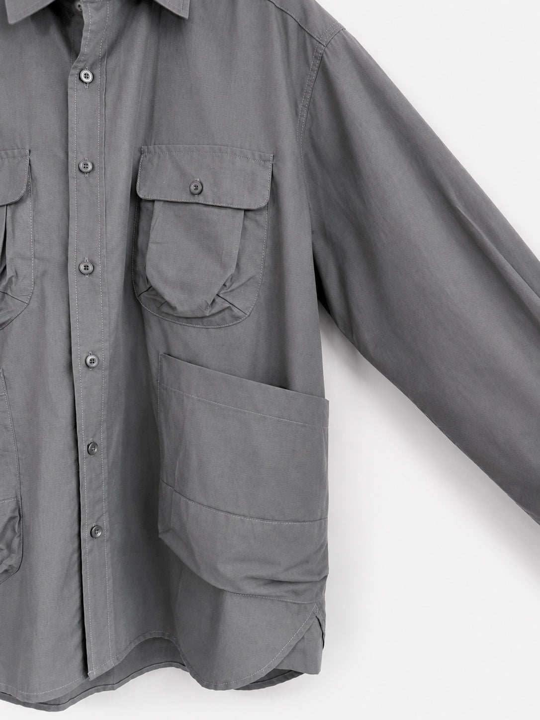 THE FIELD SHIRT - NOHARA SLATE GREY
