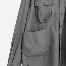 THE FIELD SHIRT - NOHARA SLATE GREY