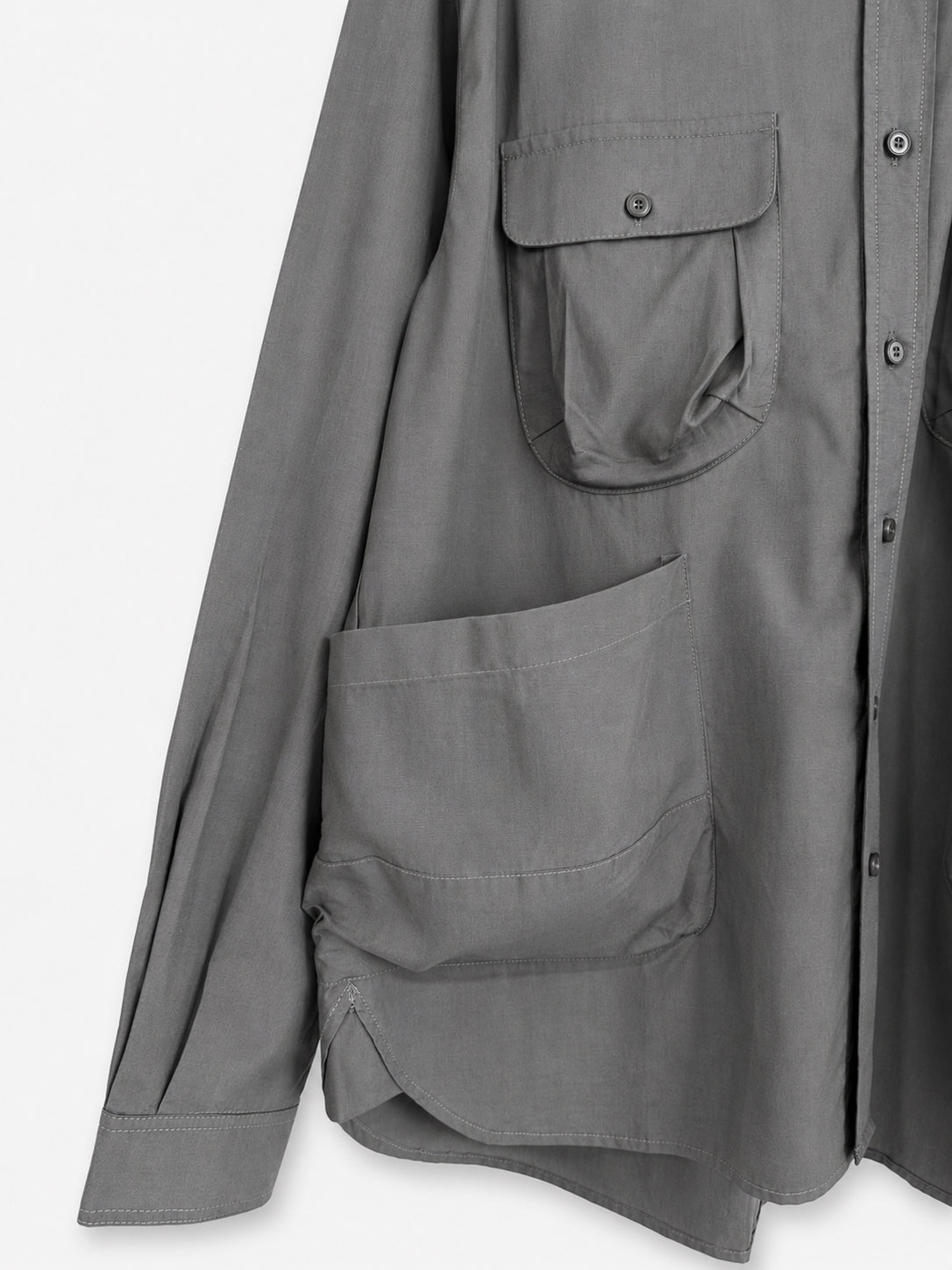 THE FIELD SHIRT - NOHARA SLATE GREY