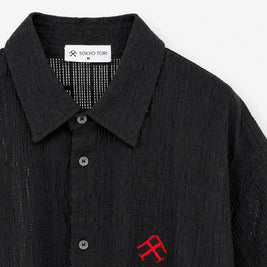 THE OPEN WEAVE SHIRT - 'KAZE'