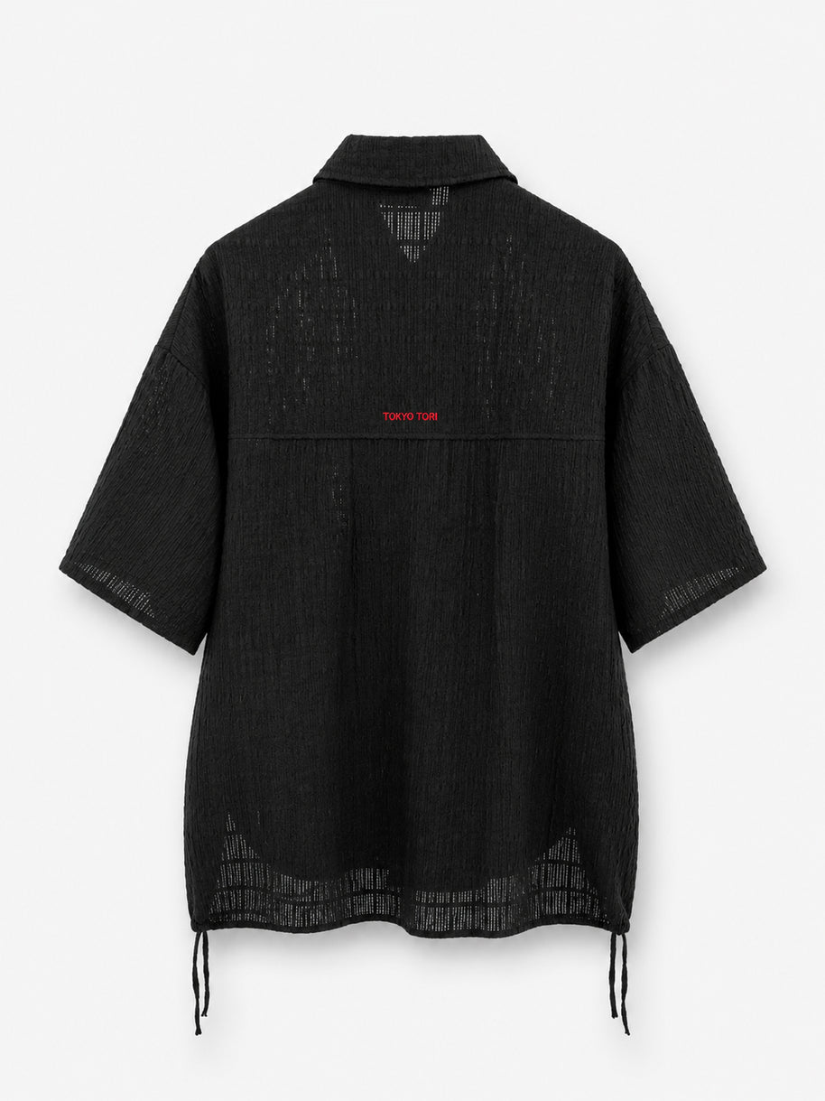 THE OPEN WEAVE SHIRT - 'KAZE'