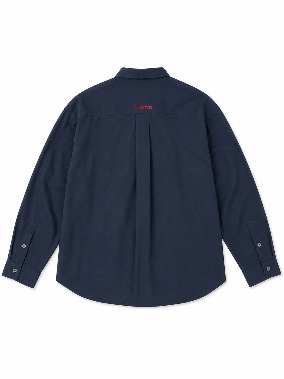 THE FIELD SHIRT - NOHARA NAVY