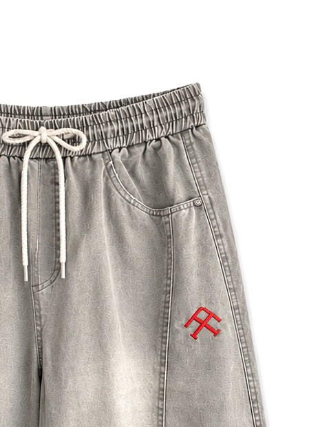 THE WASHED PANT — KEMURI ASH GREY
