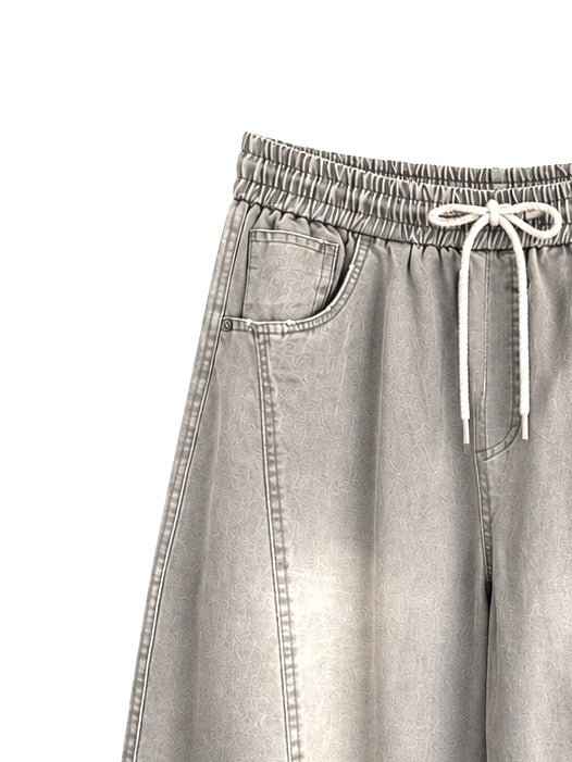 THE WASHED PANT — KEMURI ASH GREY