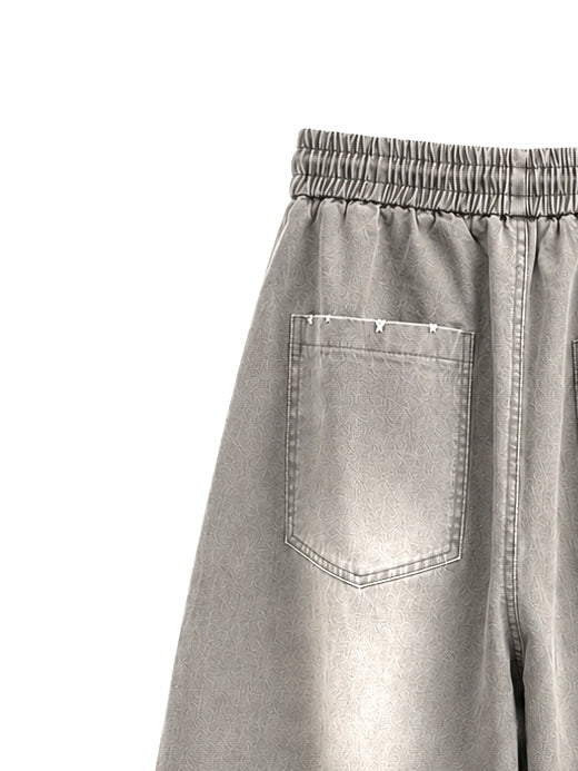 THE WASHED PANT — KEMURI ASH GREY