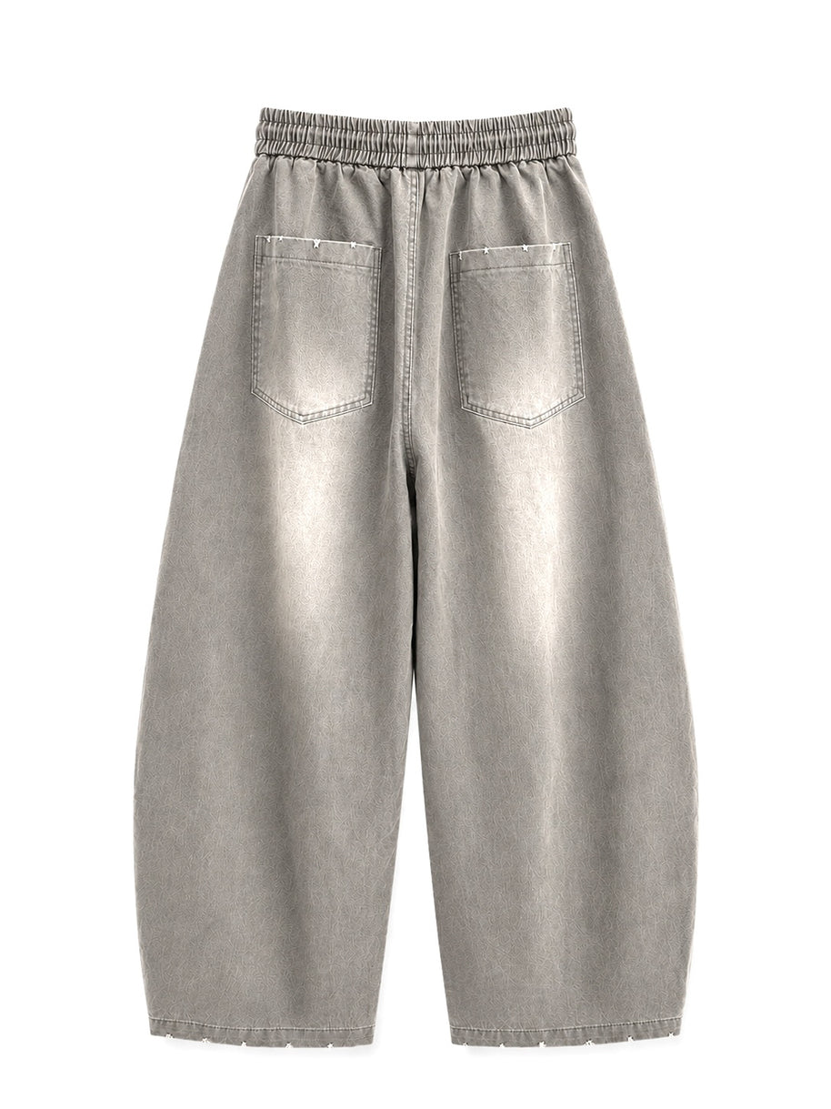 THE WASHED PANT — KEMURI ASH GREY