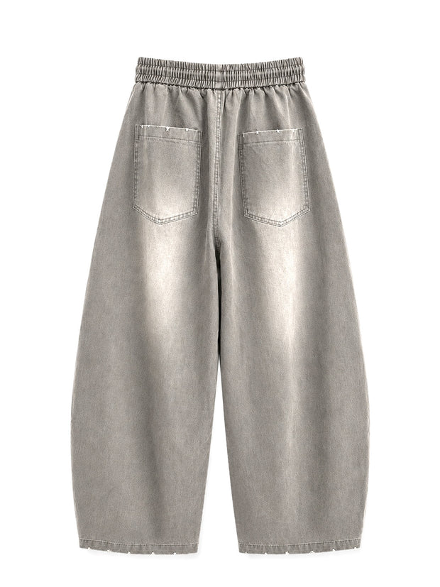 THE WASHED PANT — KEMURI ASH GREY