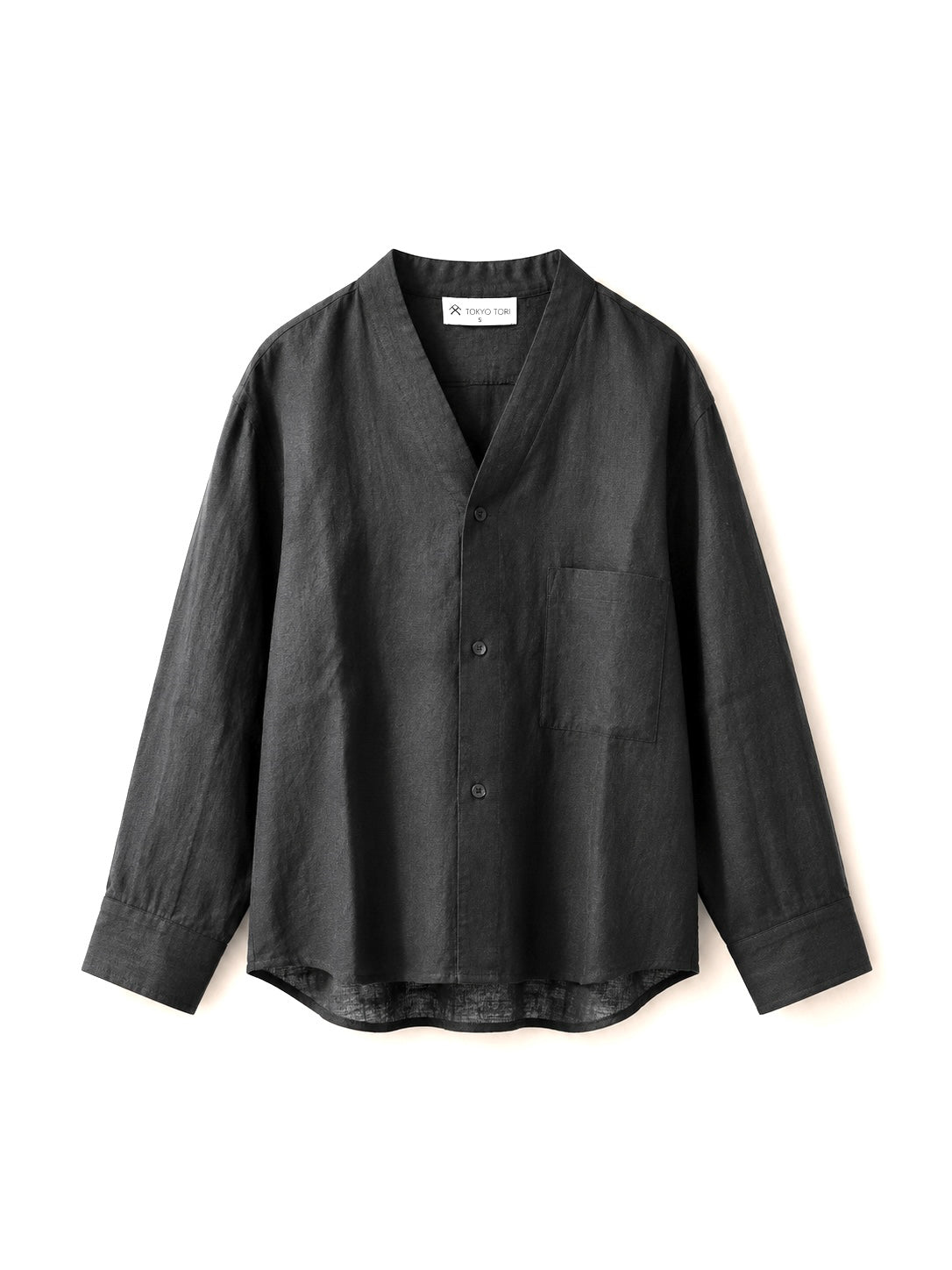 THE KIMONO SHIRT — MA · Black