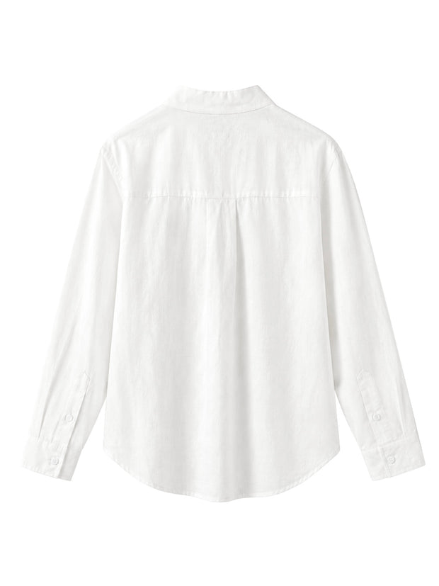 THE KIMONO SHIRT — MA · White